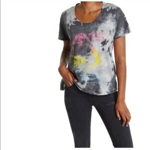Knit Riot Tie Dye Janis Joplin Oversized Tee Shirt
